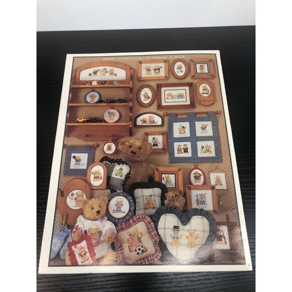 Cross Stitch The Personality Bears Book Lynn Waters Busa Graph It Arts - Picture 2 of 2
